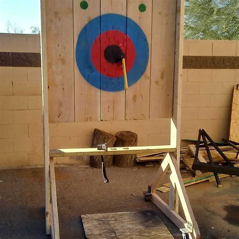 Build an Axe Throwing Target .